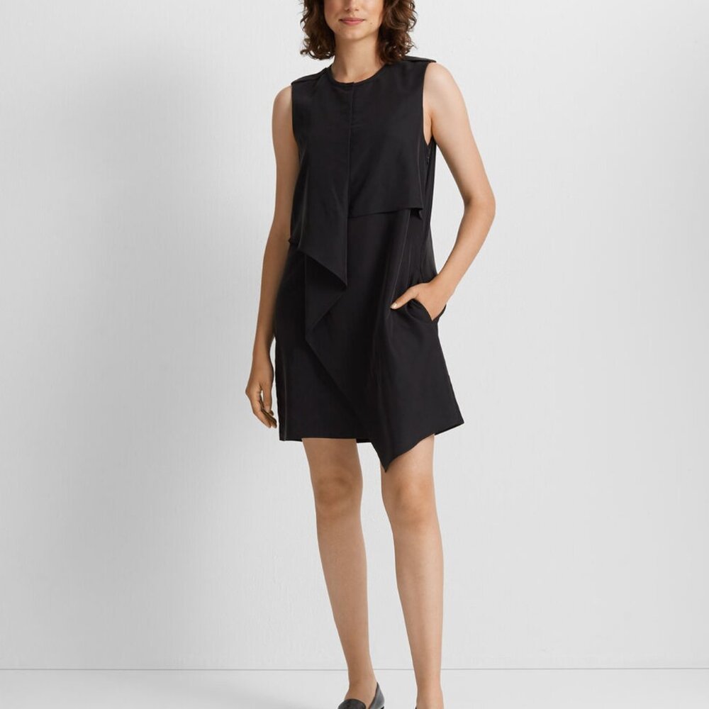 Club Monaco, Drape Front Dress-size 2